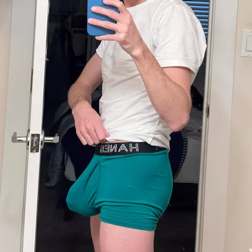 Iโm a fan of the new Hanes Total Support Pouch trunks. You?