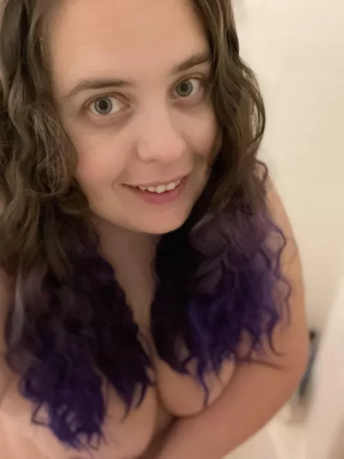 I’m a little sad but I’m putting it on a smile anyway