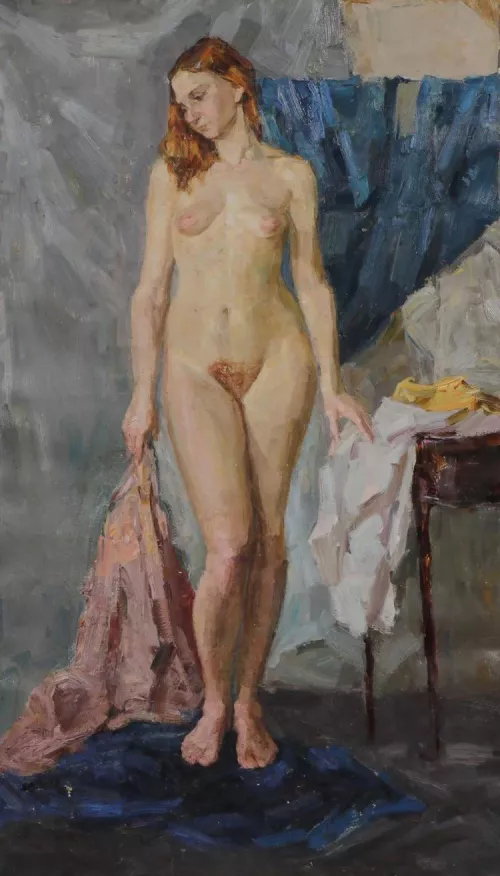 Iโm an artist. Iโm looking for people to imitate this pose. All genders welcome