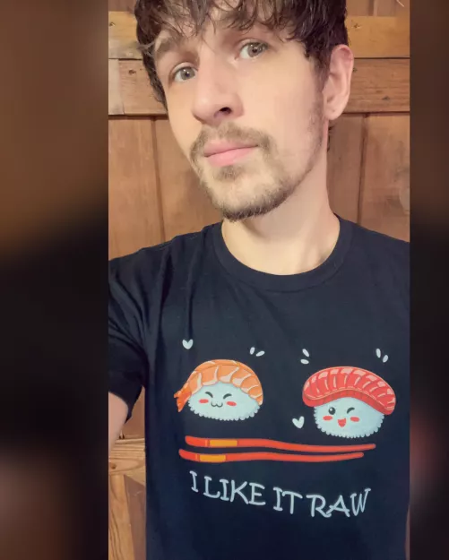 Iโm apparently shirtless too much for the internet, so hereโs the new shirt I got lol. Iโm apparently shirtless too much for the internet, so hereโs the new shirt I got lol.