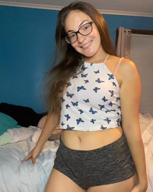 I’m glasses don’t fly off my face you’re not fucking me hard enough