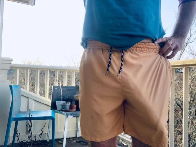 I’m gonna have to buy longer shorts