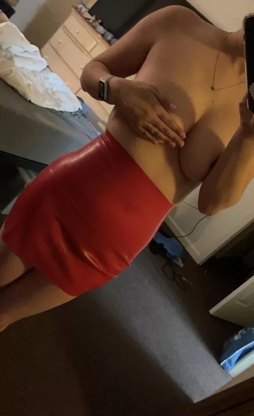 I’m happiest in latex