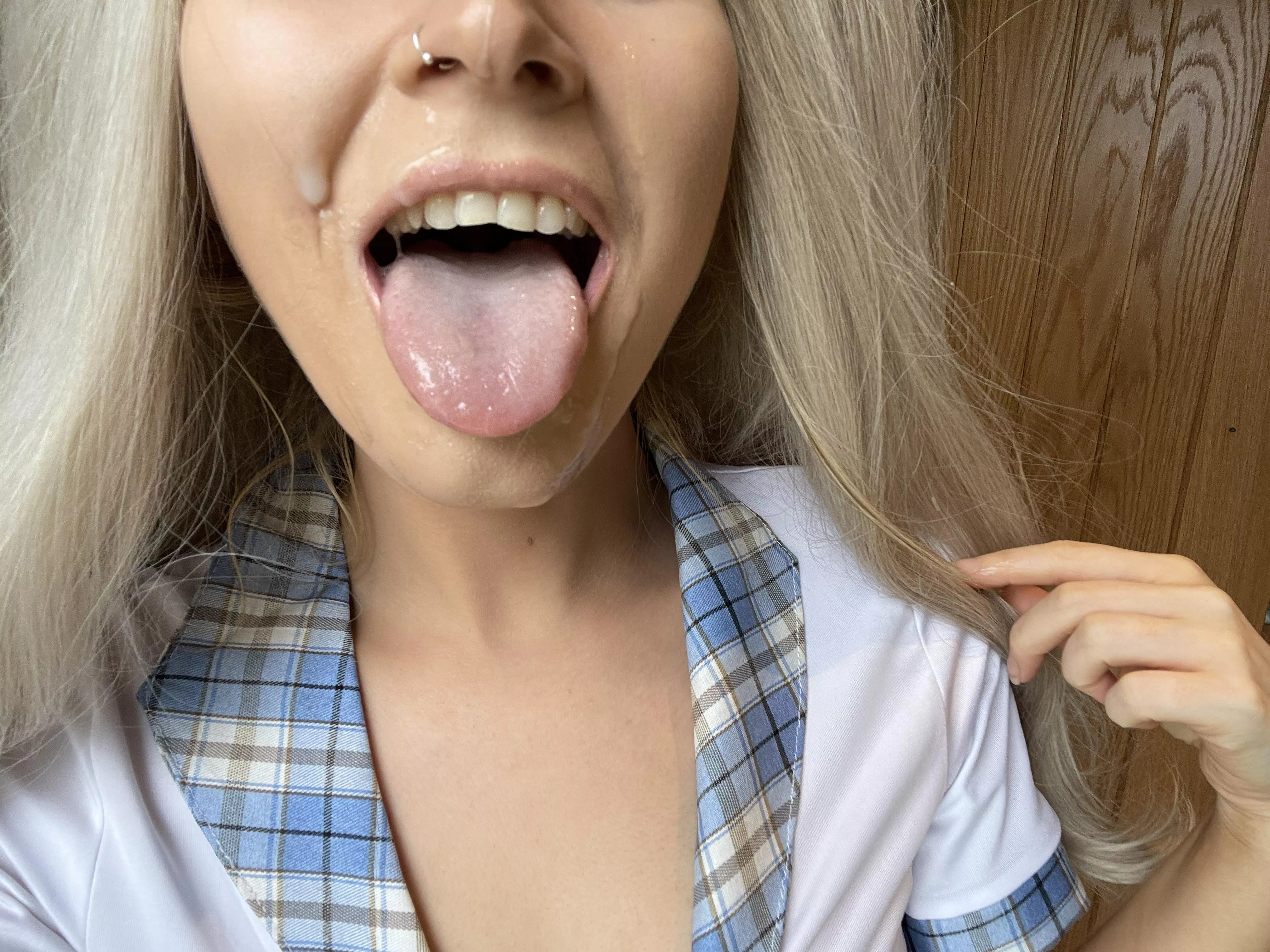 Nancey swallow cum