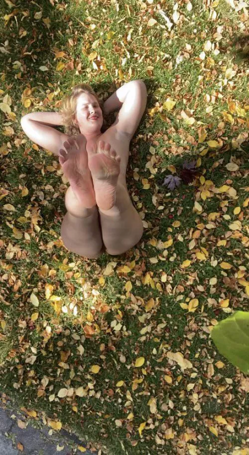 Iβm just gonna lie back here and let you do all the work