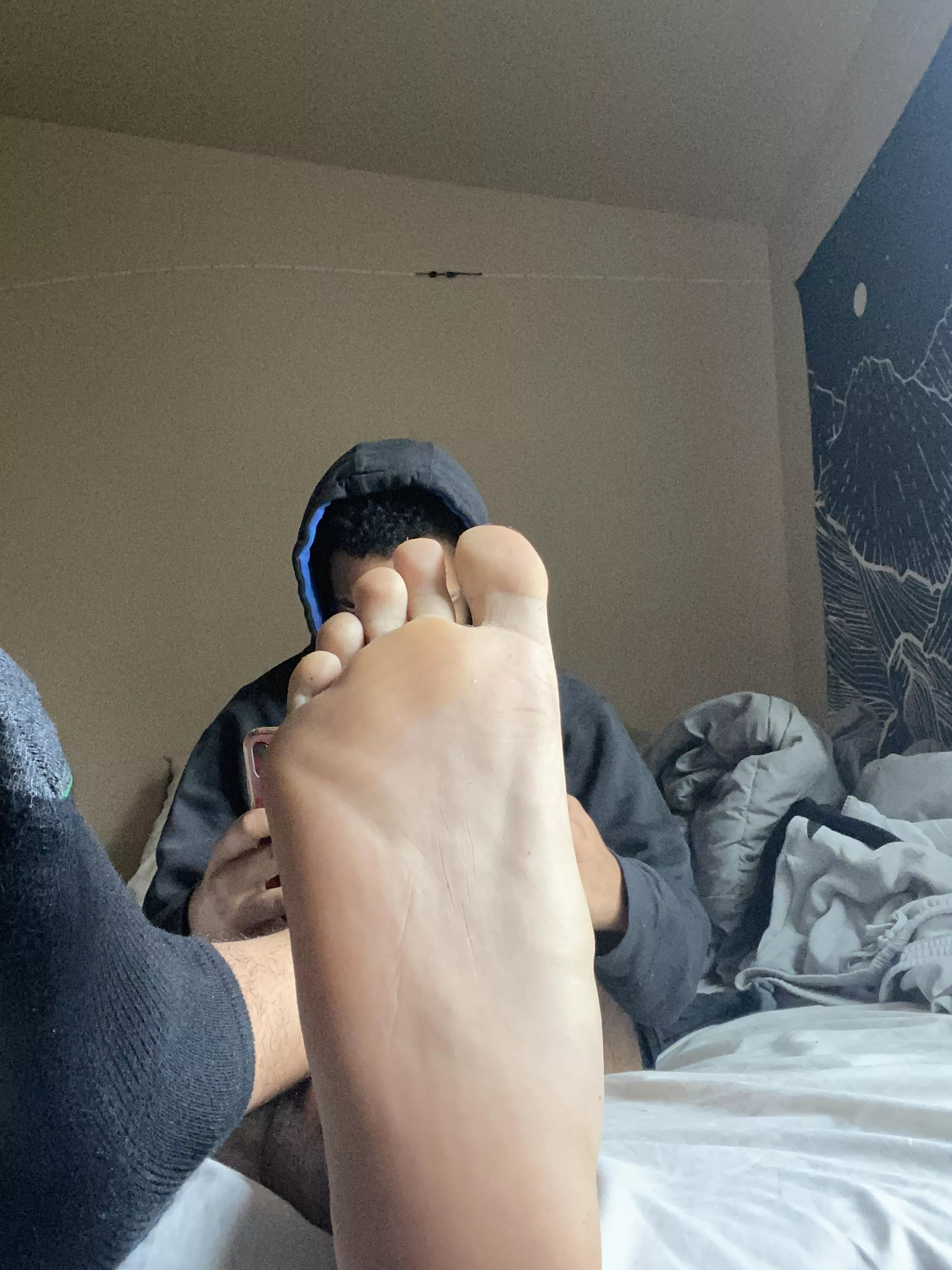 I’m looking at my phone but you’re looking at something else 😈