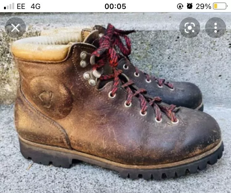 I’m looking for a pair of vintage looking pair of chunky brown leather hiking/work boots, a lot like this pic. Anyone have any ideas of similar pairs?