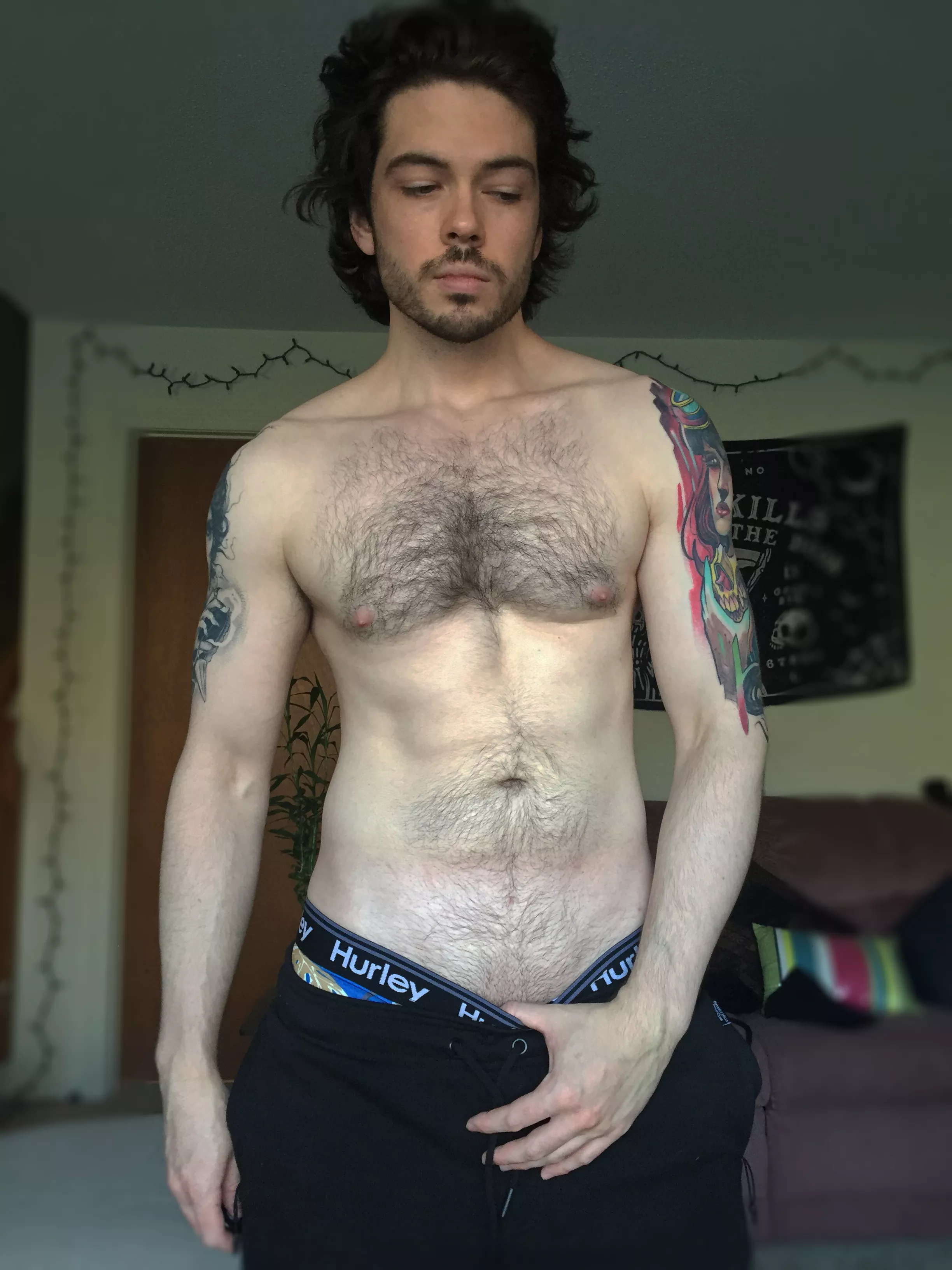 I'm not looking at the floor, I'm looking at the place you should be