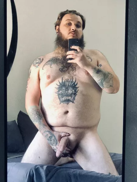 I’m not usually the one on my knees 😈.