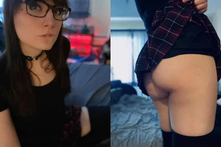 I'm not wearing any panties... see? I'm not wearing any panties... see?
