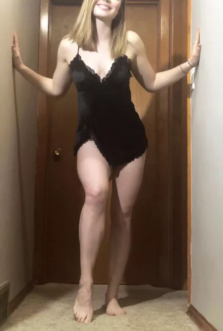 I’m not wearing any socks, and I have the panties to match I’m not wearing any socks, and I have the panties to match