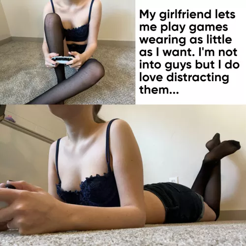 I'm off-limits so no need to hide anything, right?