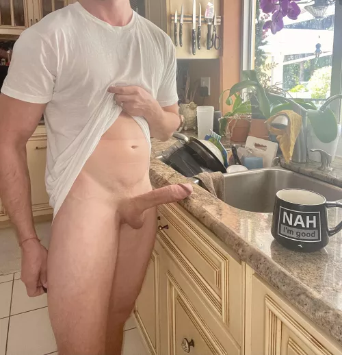 Im one of those dads that’s always walking around the house naked [35]