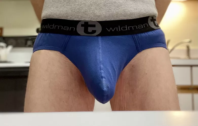 I'm So Blue. Newest WildmanT Briefs