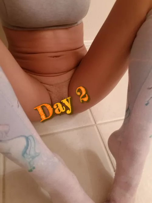 Im such a stoner the muff almost went bye bye on day 2 of No Shave November 🤦🏼♀️