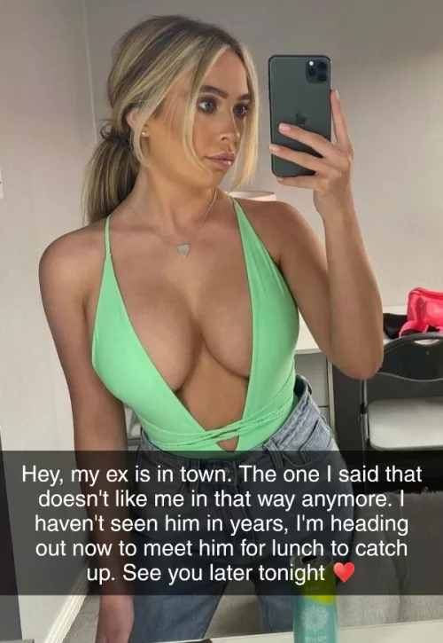 I'm sure it's just lunch right?