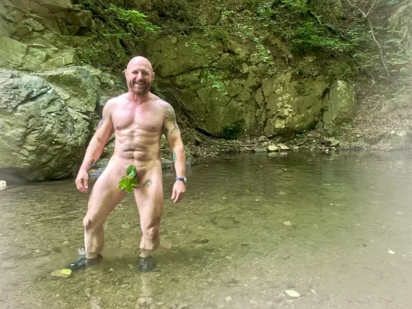 I’m technically not naked. I’m technically not naked.