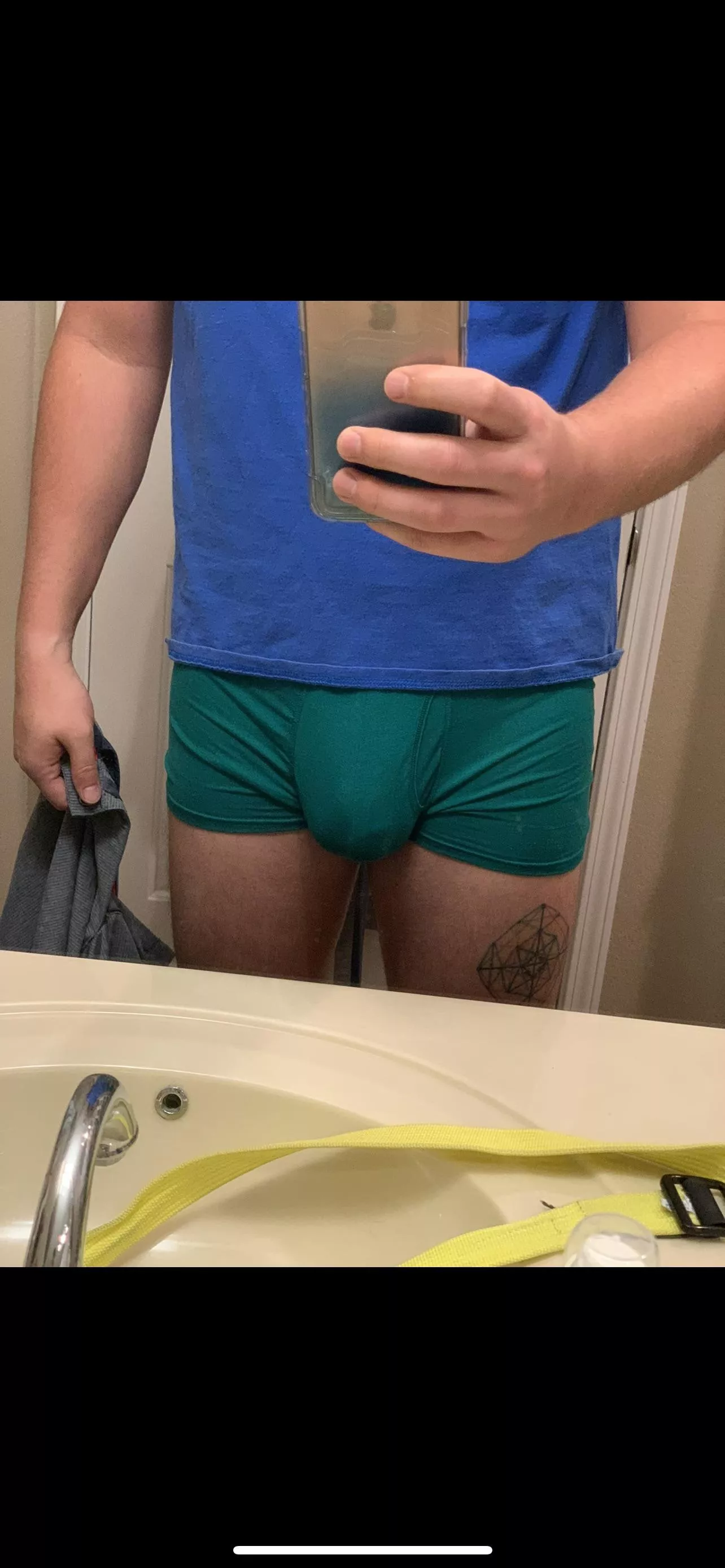 I’m tired of seeing all of the hard dicks in these bulge pics, where are the soft bulges at!?