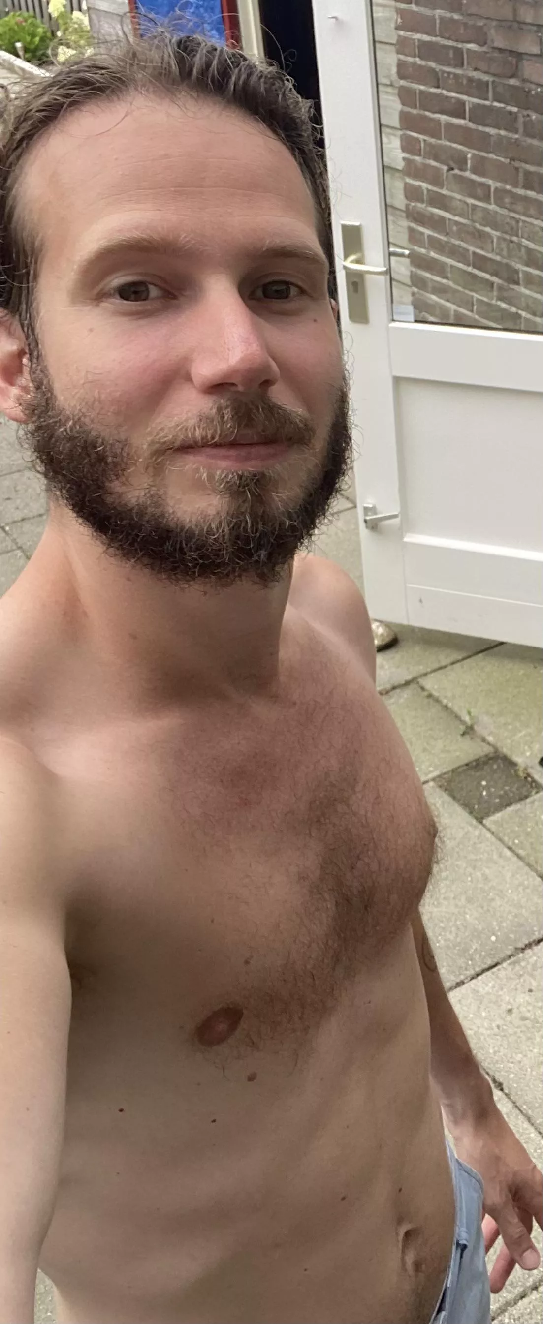 I’m very mild when we first meet