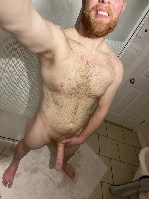 I’m wet and hard are you getting in with me? I’m wet and hard are you getting in with me?