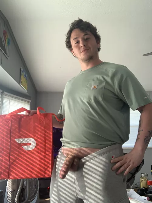 Iβm your DoorDash driver and show up like this what do you do next?