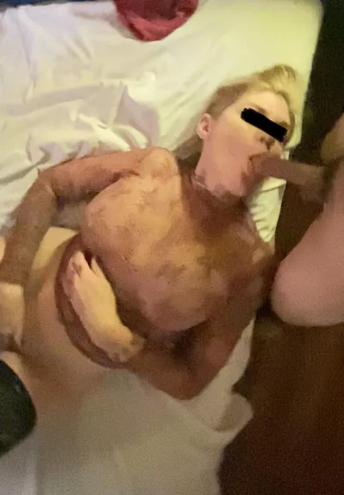 [image] Hot wife needed a young calf in her life. A young bull 😈