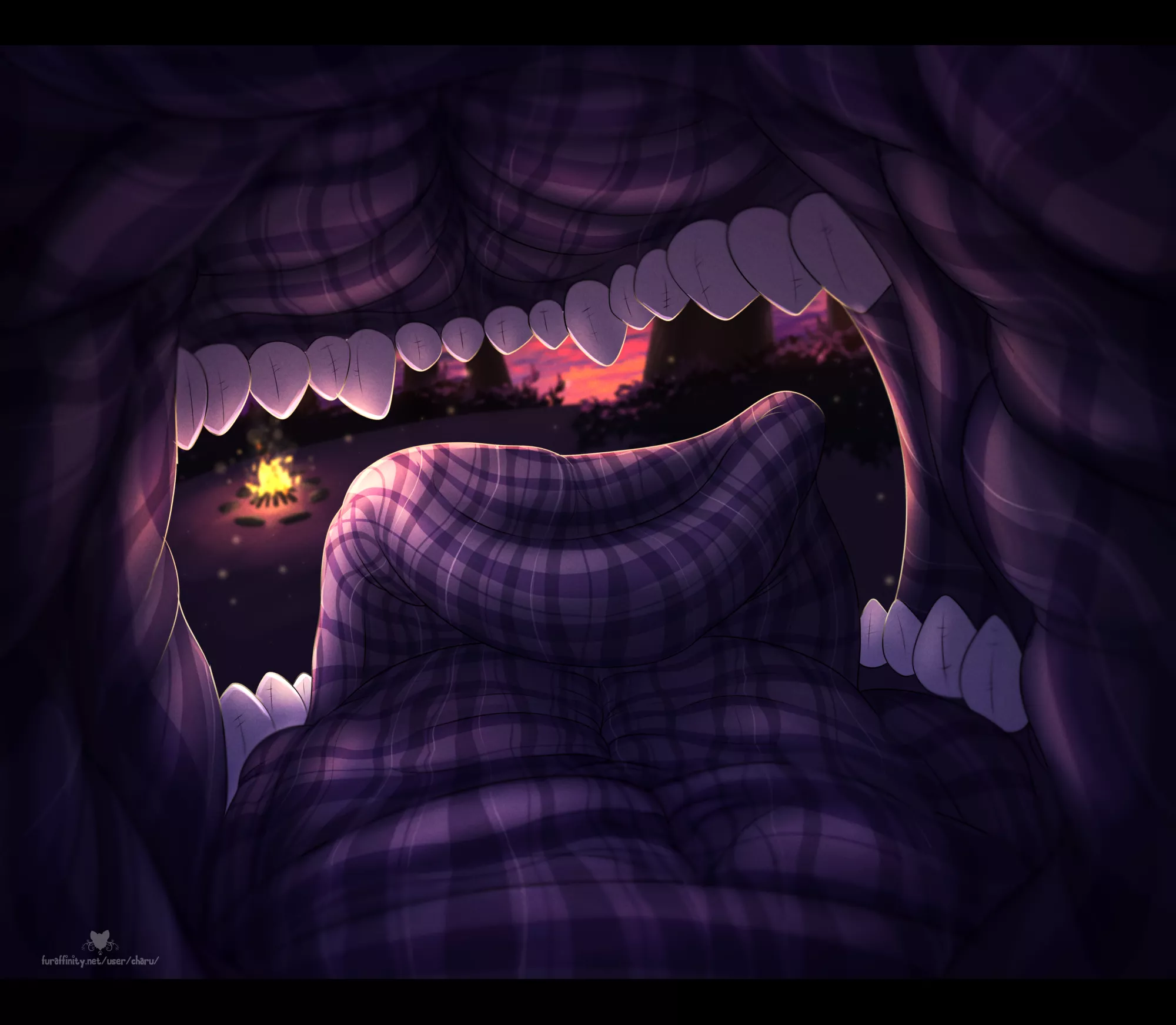 {Image} Milo's Maw by Charu [oral][soft][willing]