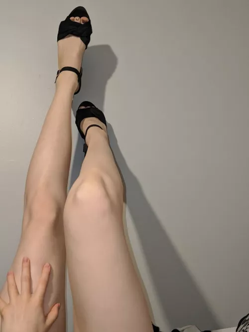 imagine me stepping on your balls now 😈v