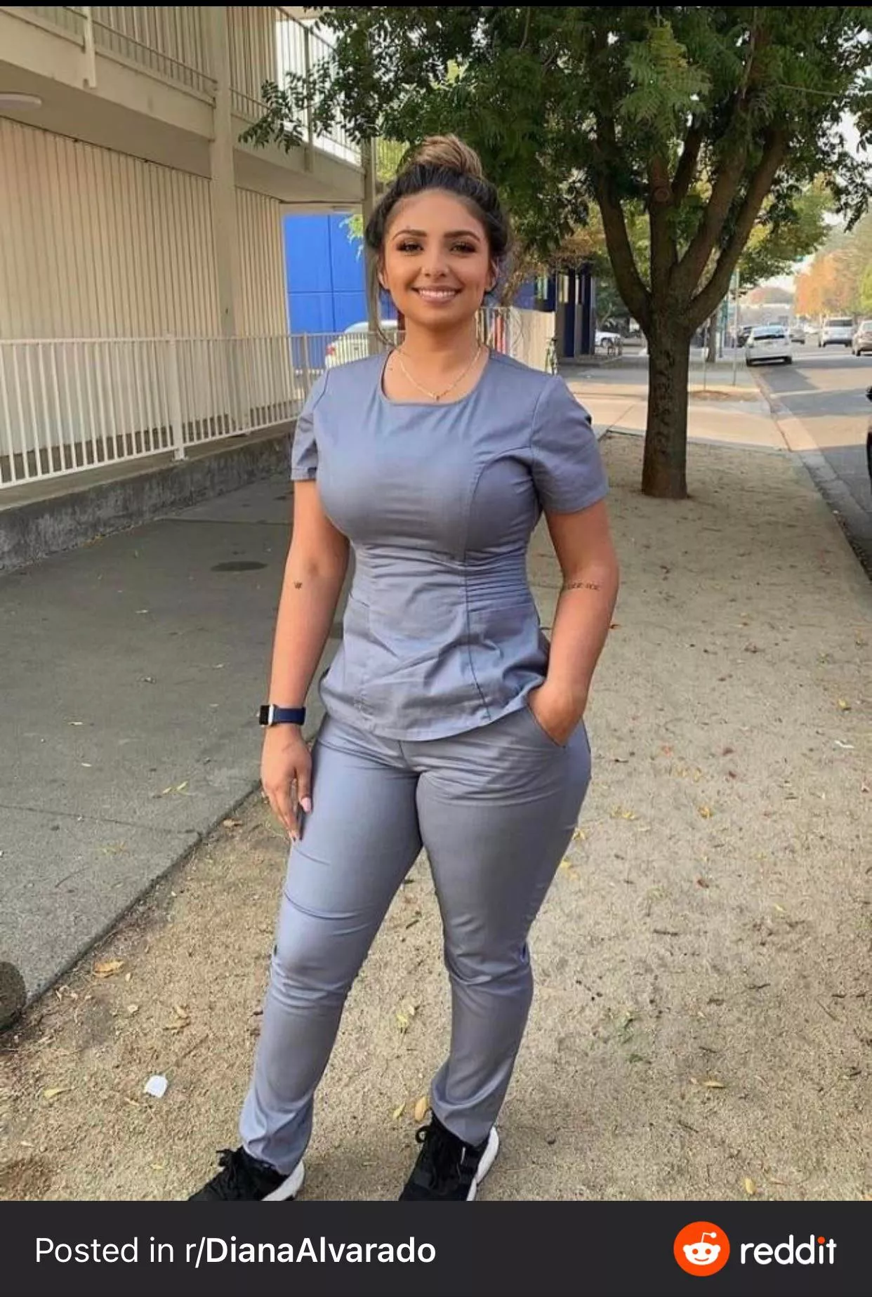 Imagine she being your nurse