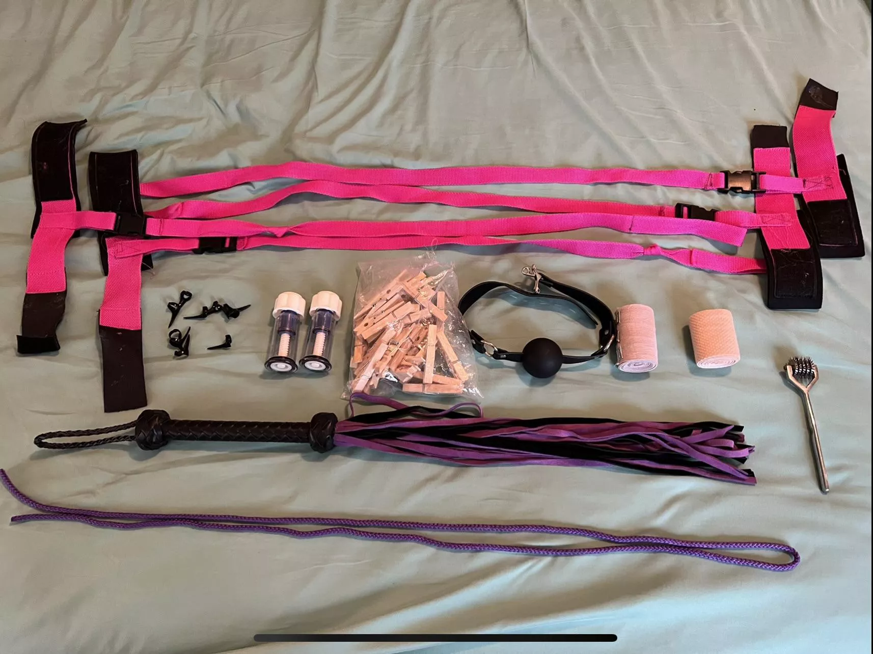 Implements of Destruction used on me for an hour and a half this morning Implements of Destruction used on me for an hour and a half this morning