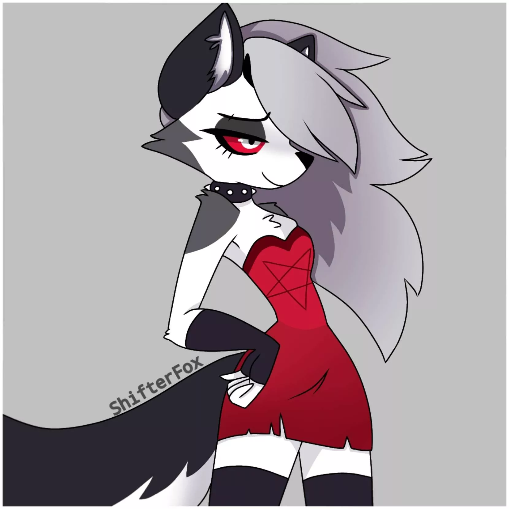 🐺 in a Little Red Dress (ShifterFoxx)
