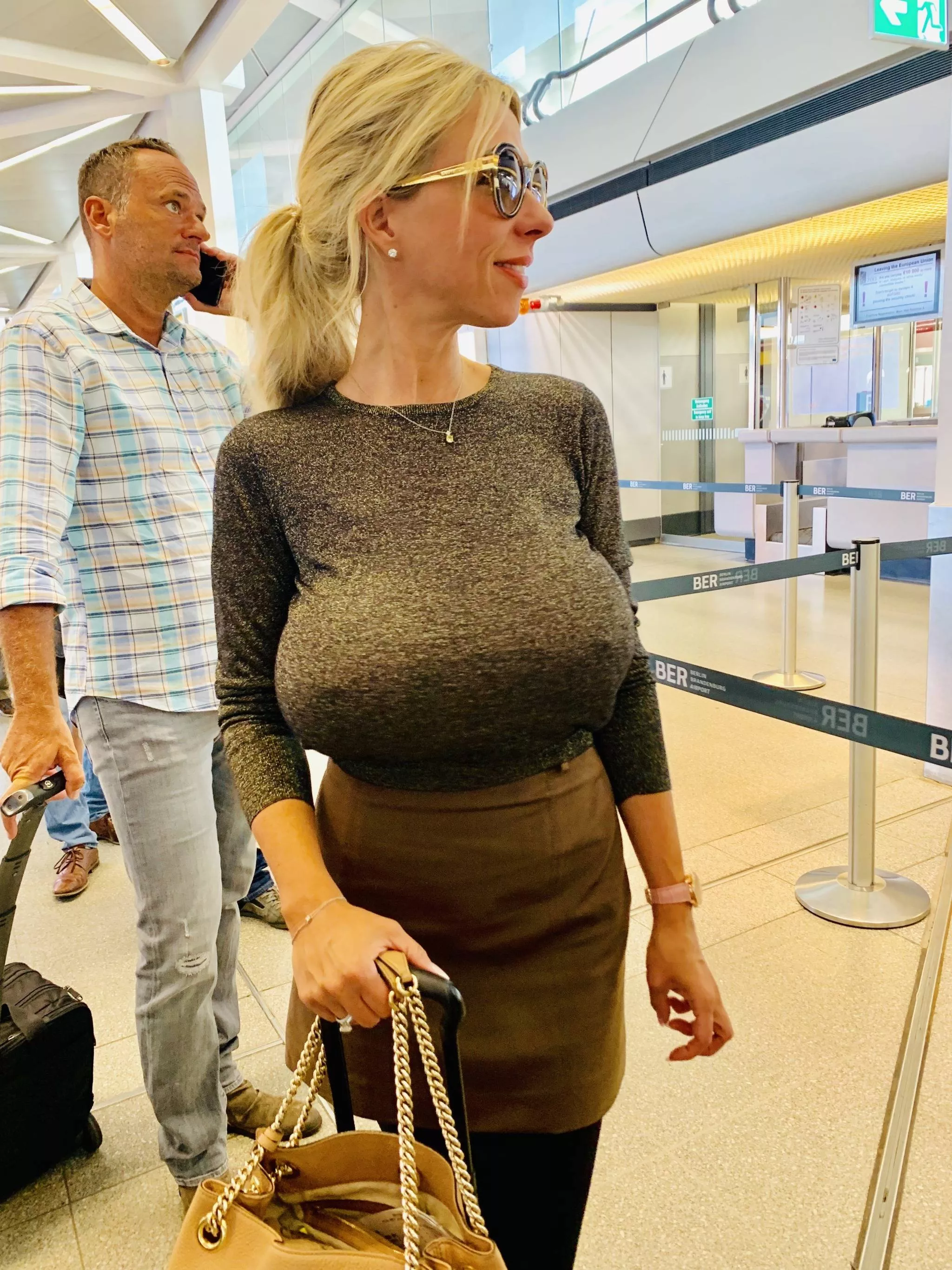 In a queue In a queue