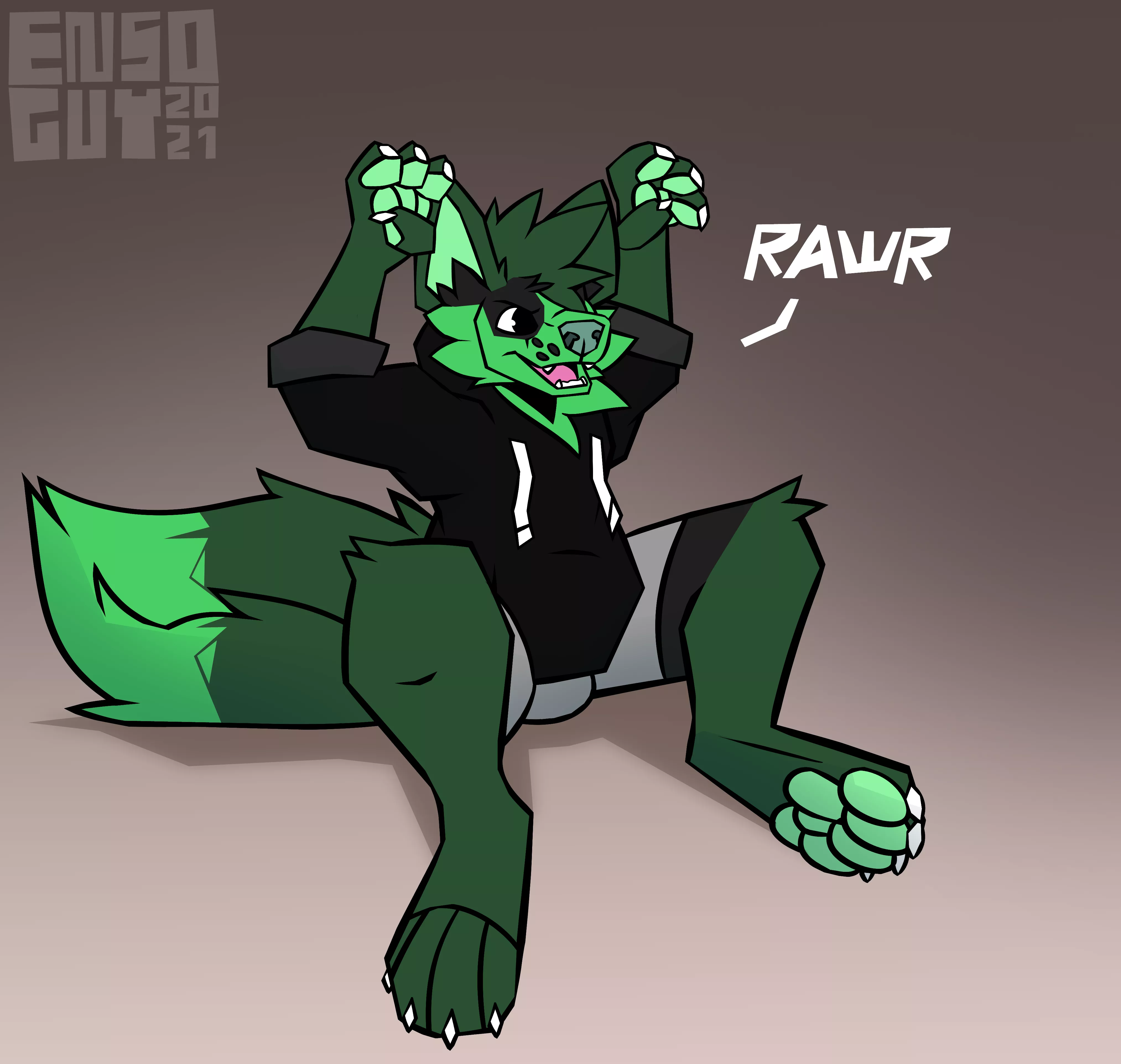 In a scaring mood (@ensoguy)