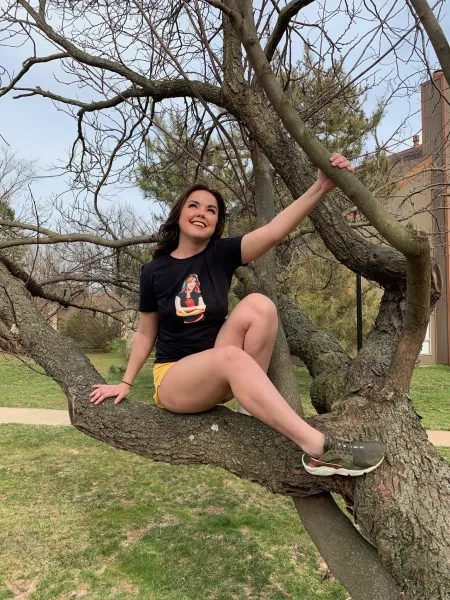 In a tree cutie