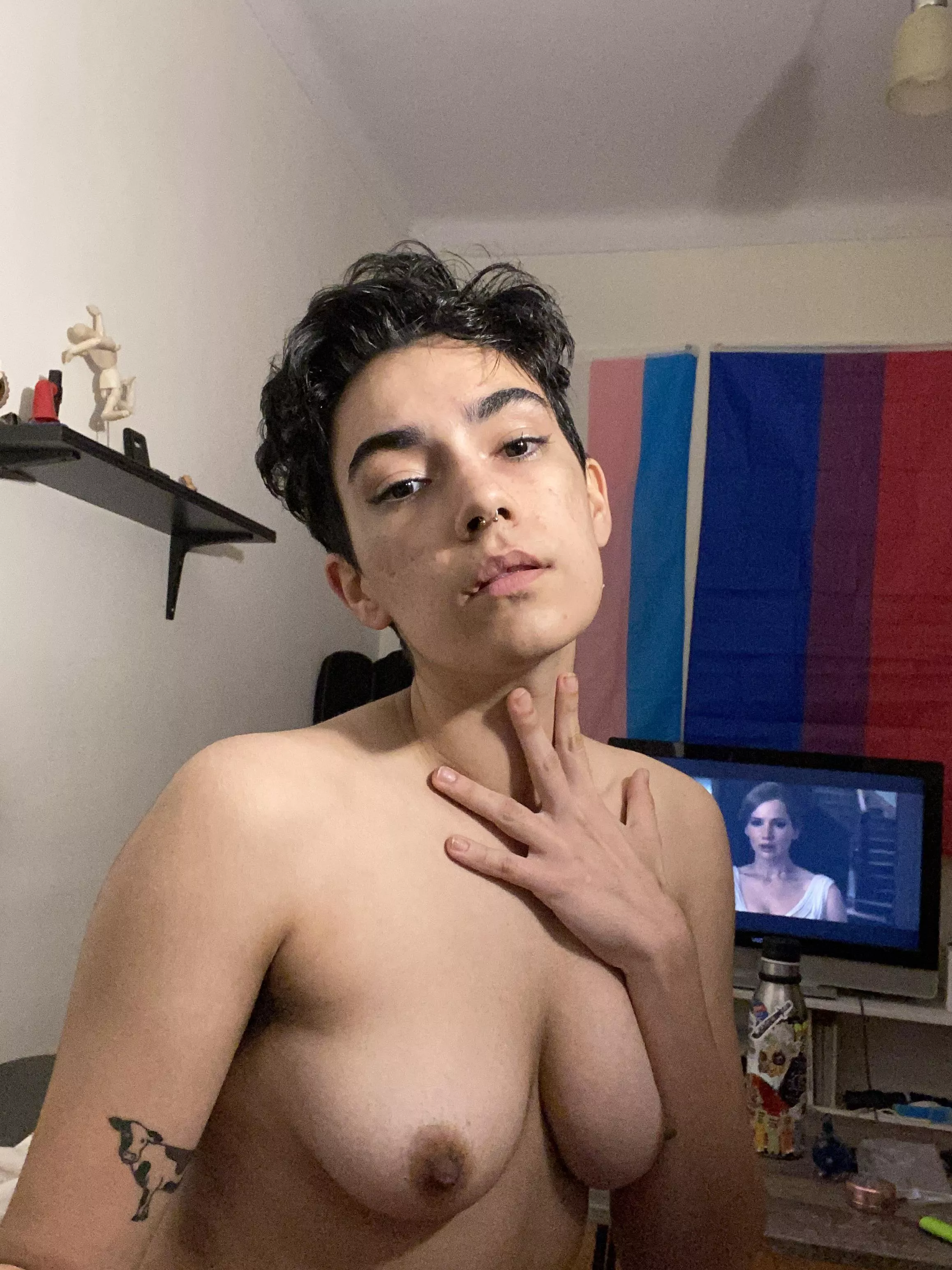 in front of my open window :) video on my OF 🥰 in front of my open window :) video on my OF 🥰