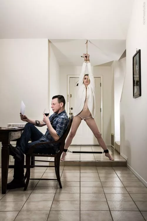 In her Daddy's service.