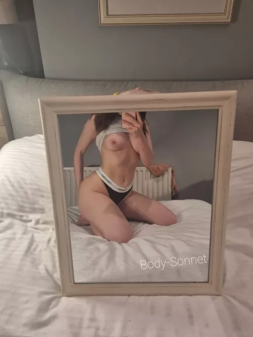 In love with my CK thong, hope you like it too! [F]