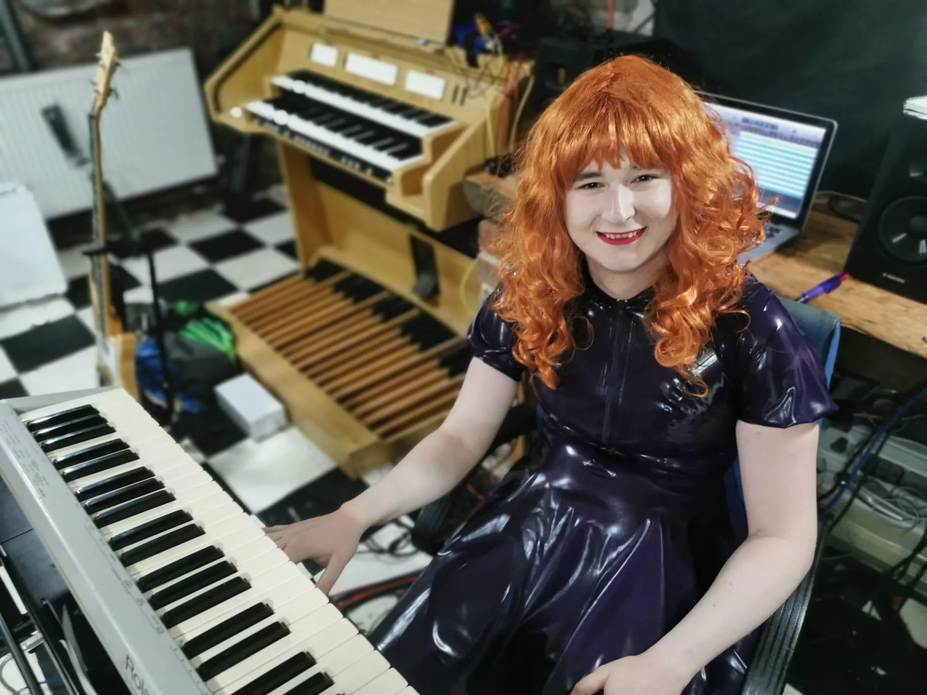 In my natural habitat in my fav latex dress š„° In my natural habitat in my fav latex dress š„°