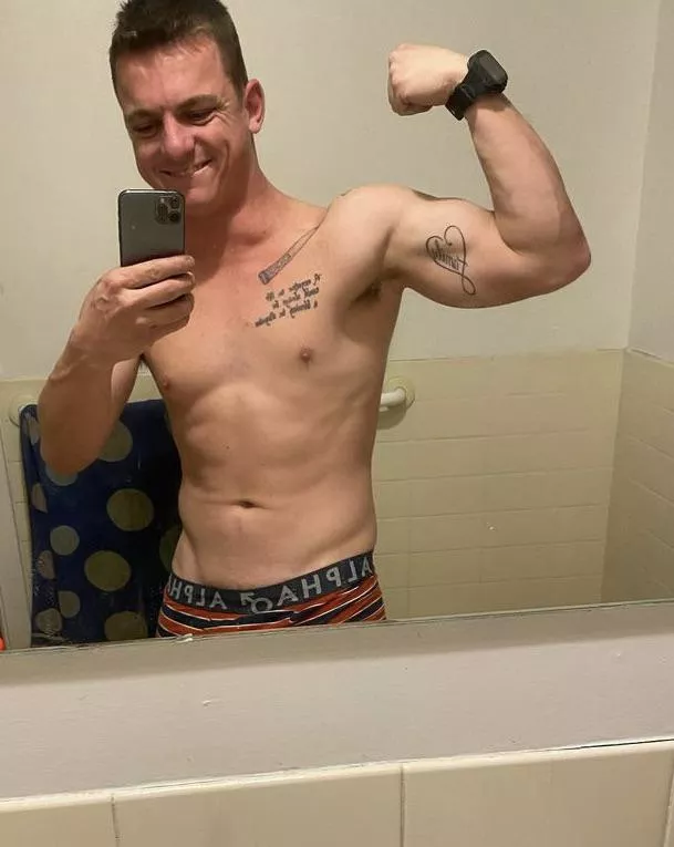 In my underwear 💪🏽