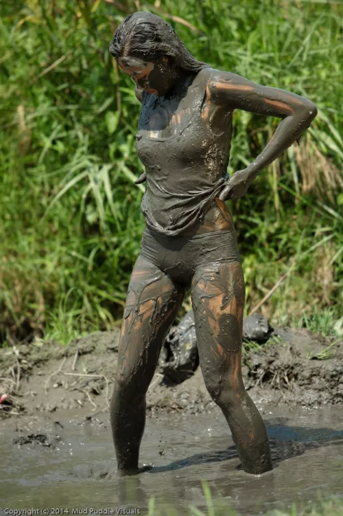 In rice paddies
