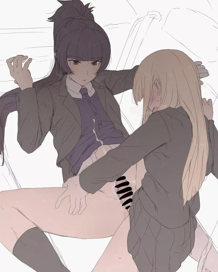 In the backseat of the car