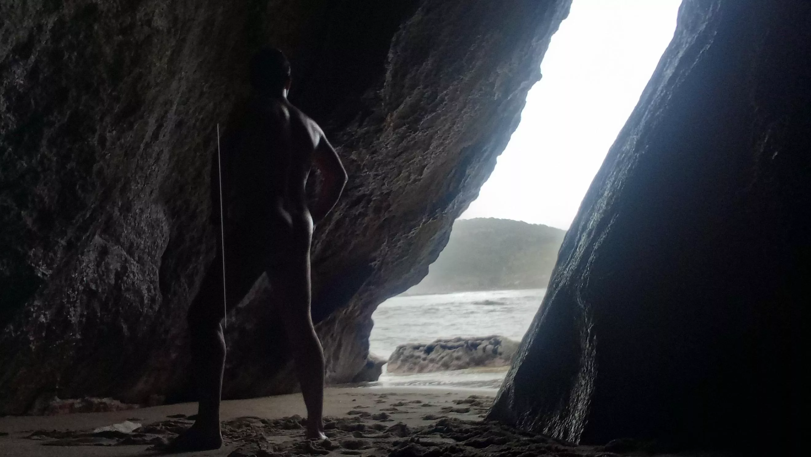 In the cave. Beach nude freedom In the cave. Beach nude freedom