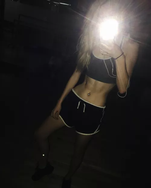 In the dark