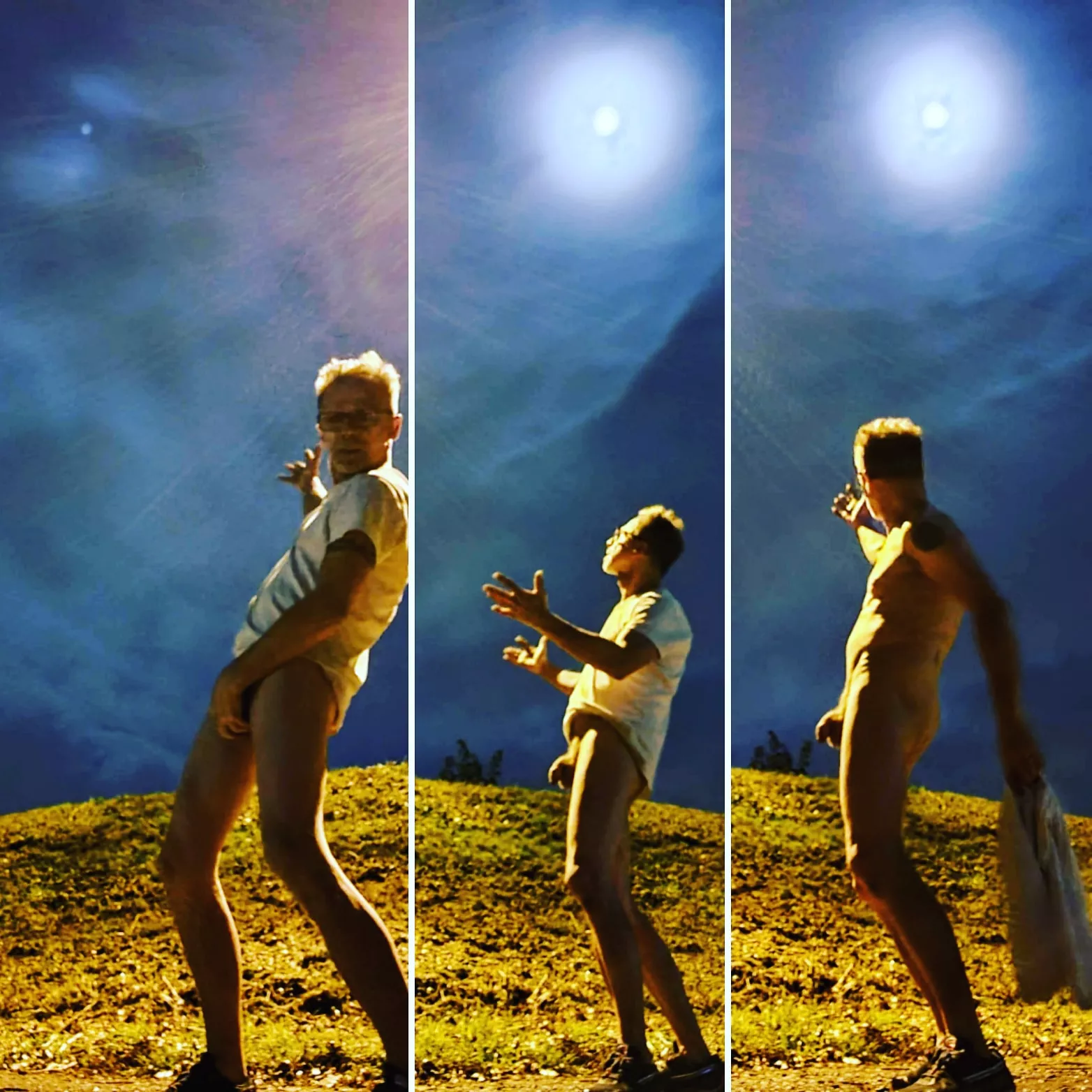 in the night in the night
