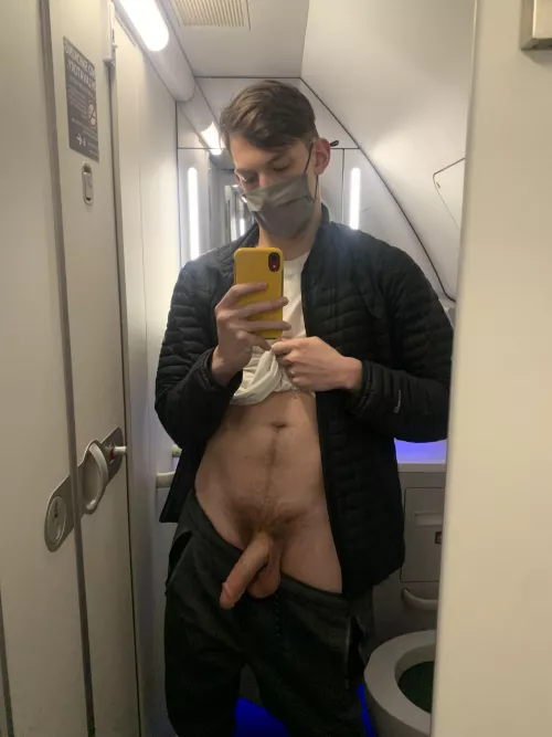 in the plane ✈️🥵