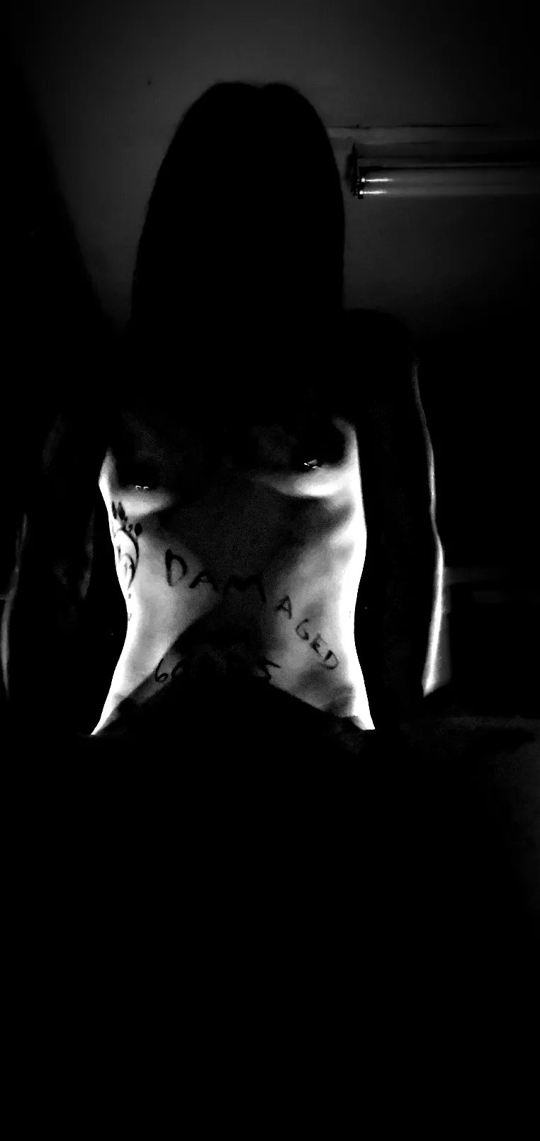In the shadows