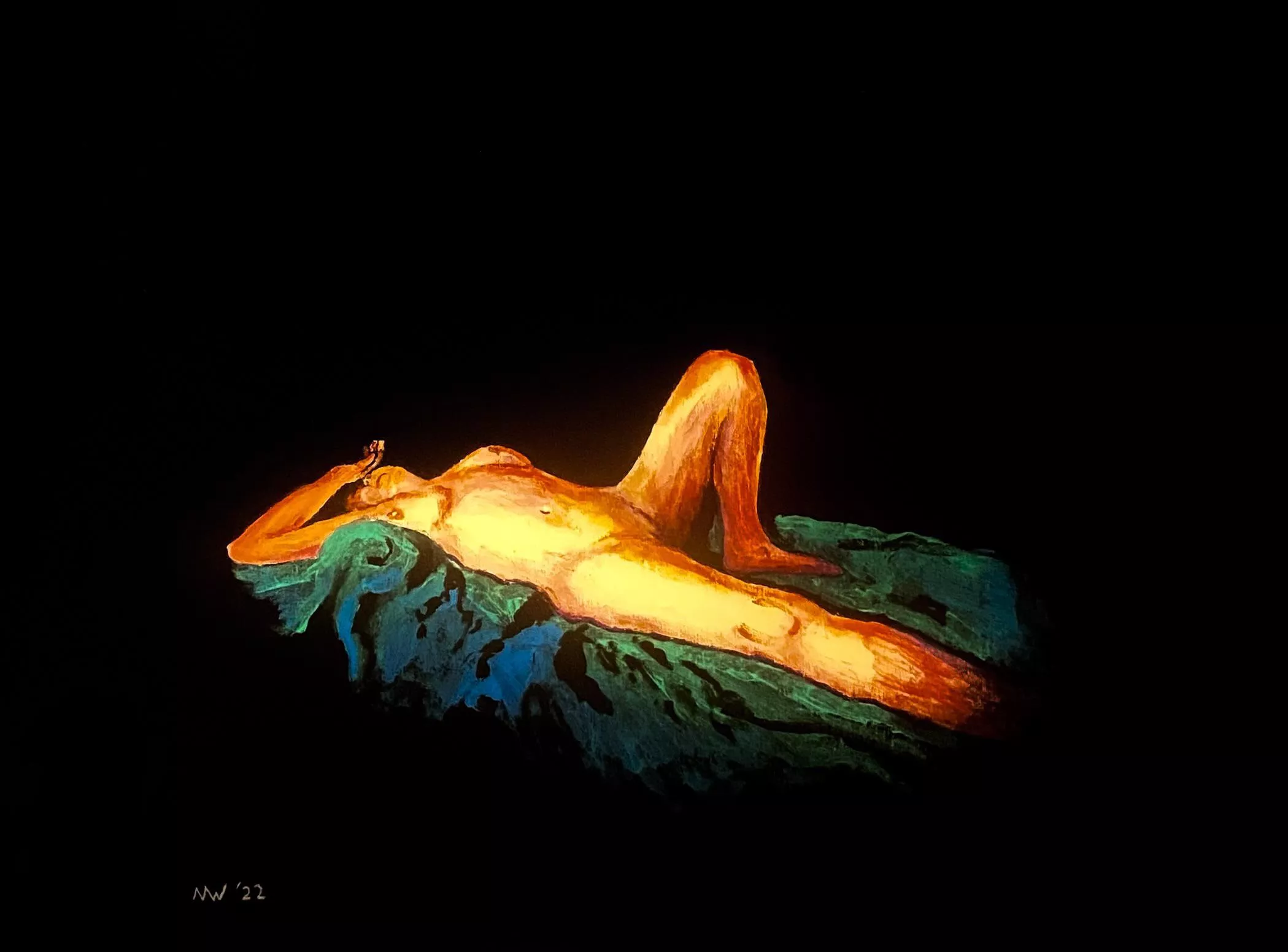 “Incarnate” - Acrylic on panel