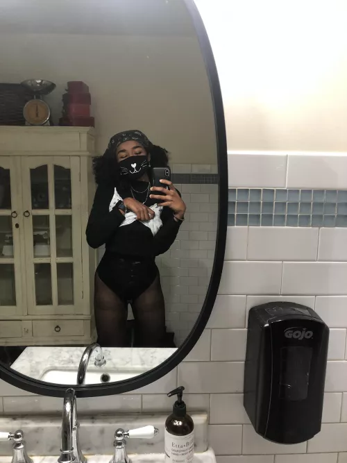 incognito kitty at work 😈