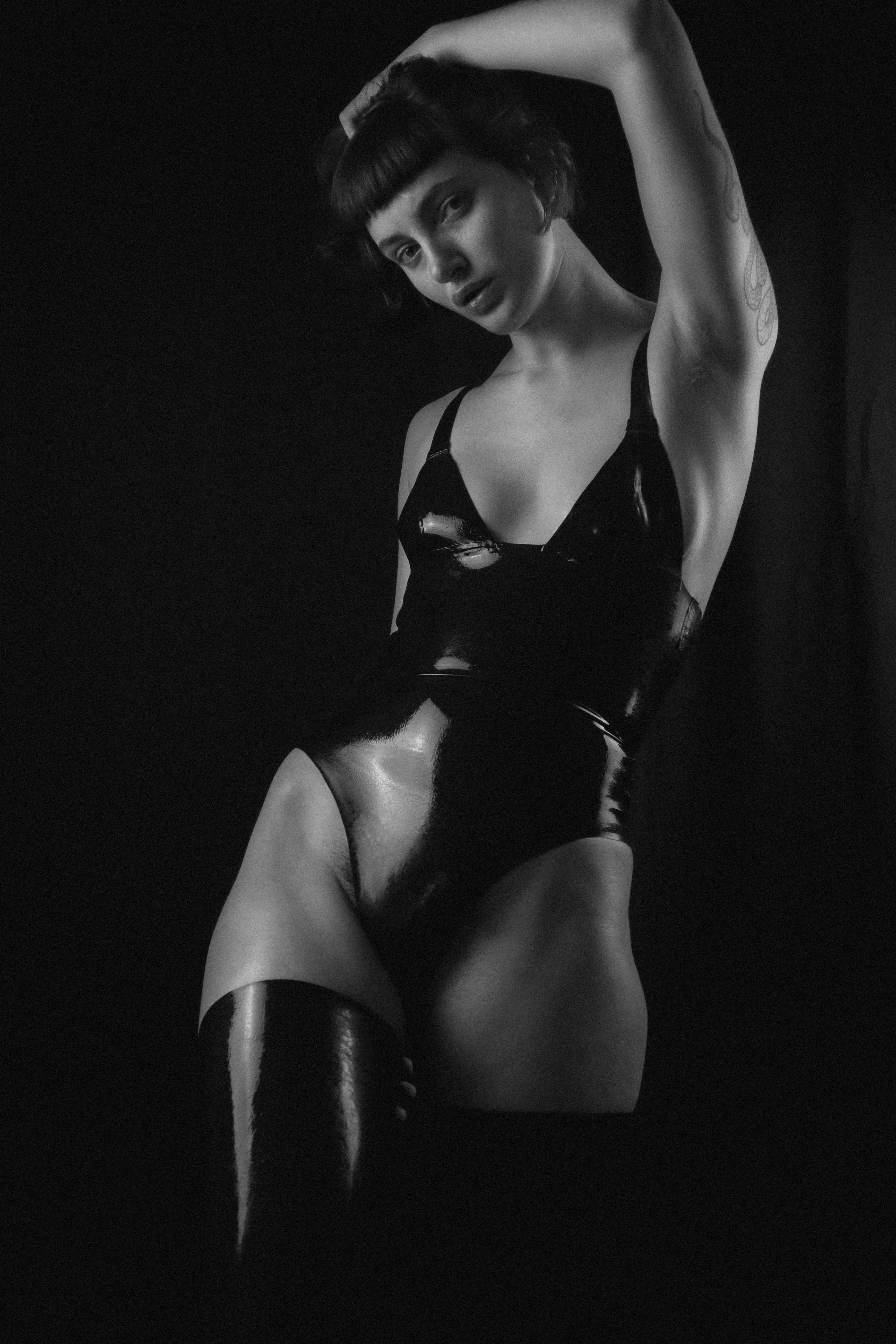 Inky black curves Inky black curves