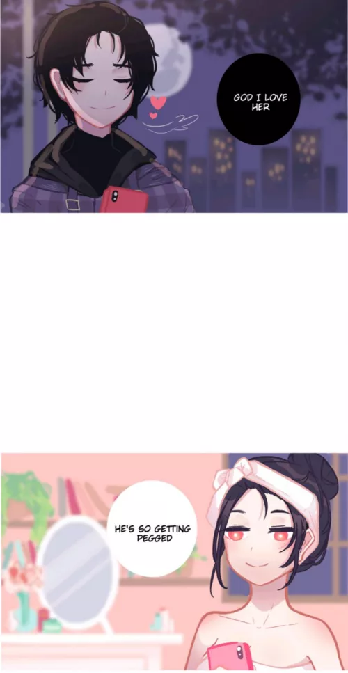 Innocent boy vs horny girl